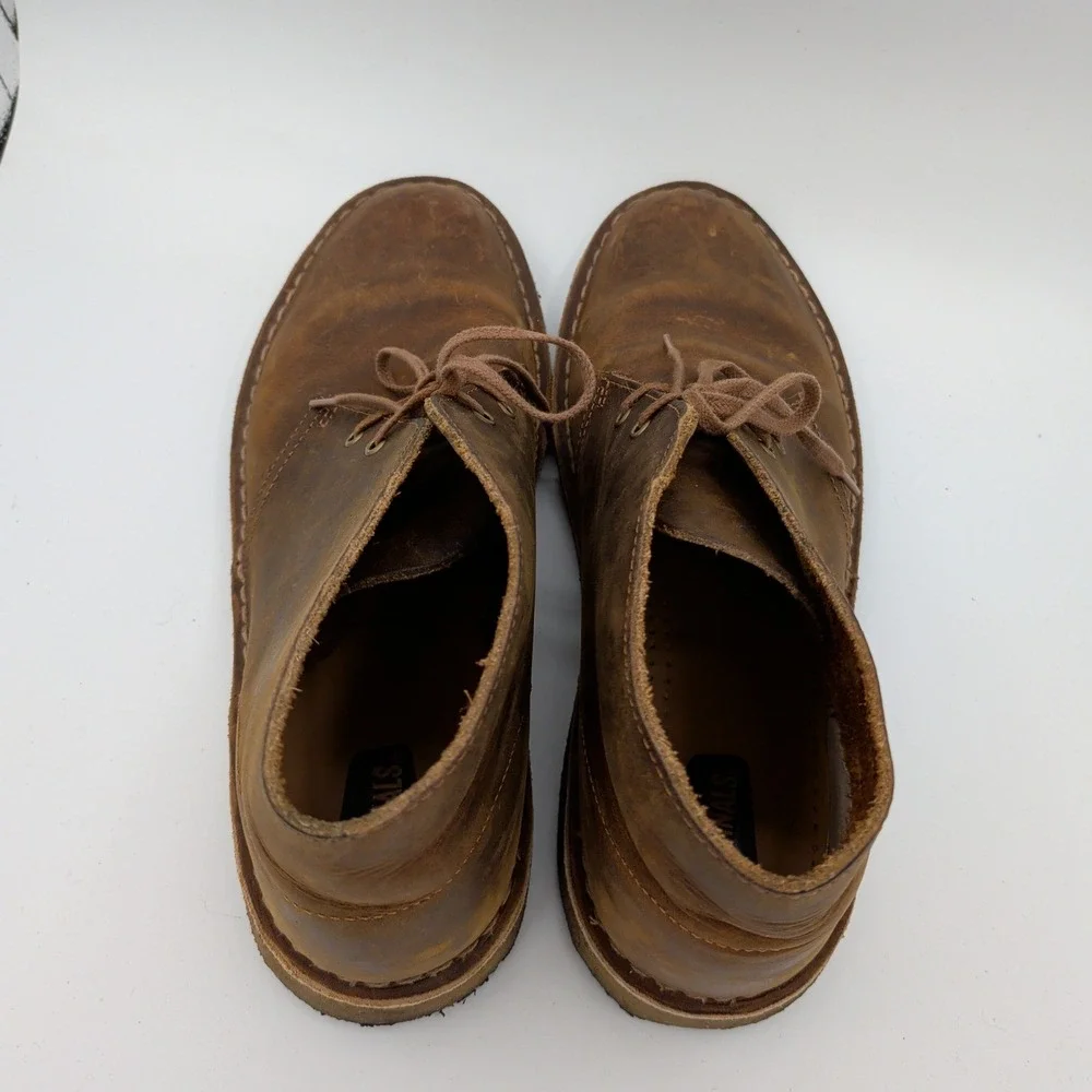 Clarks Originals Desert‎ Boot Beeswax Brown Leather Chukka Mens Size 9 26106562